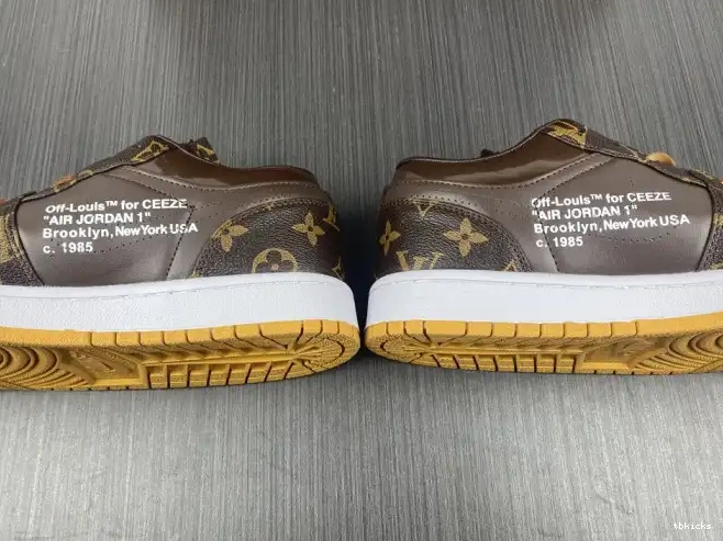 Cheap TB Off-Louis 1 Air x AJ1 OW Jordan LOW 0512